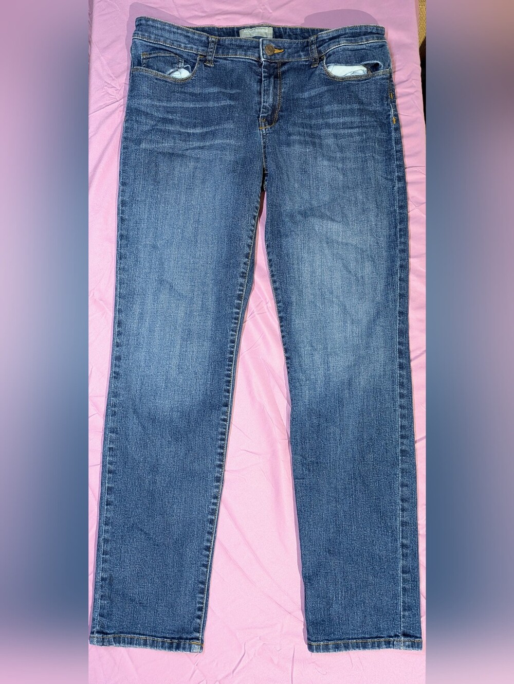 🔥 BANANA REPUBLIC Skinny Fit Jeans 👖 Size 14 / 32 ✨ STRETCHY & Flattering